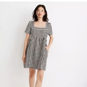 Madewell Allie linen blend dress